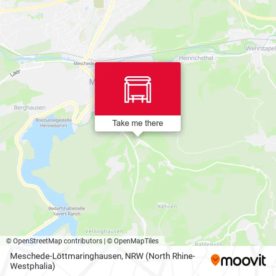 Карта Meschede-Löttmaringhausen