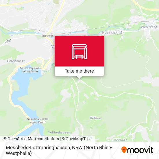 Карта Meschede-Löttmaringhausen