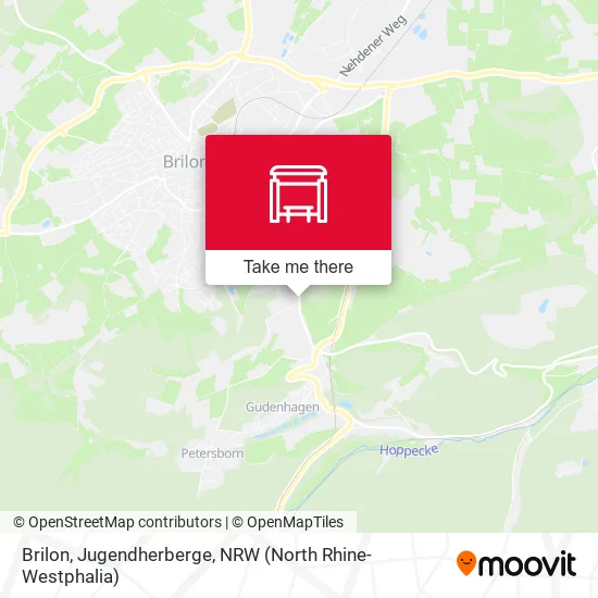 Карта Brilon, Jugendherberge