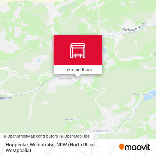 Hoppecke, Waldstraße map
