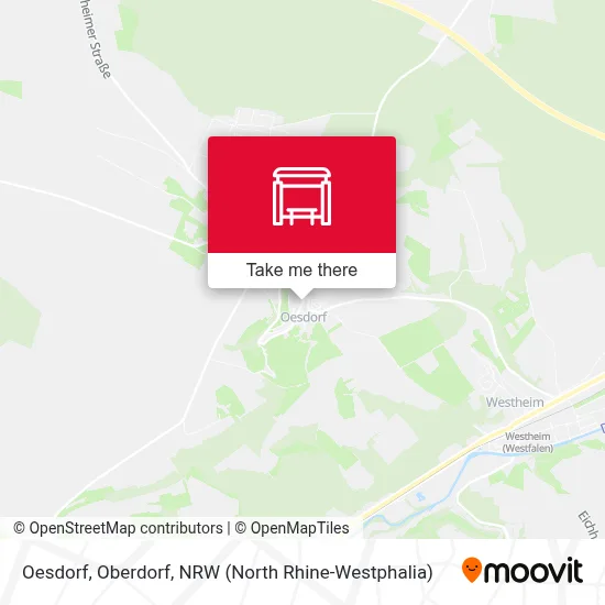 Oesdorf, Oberdorf map