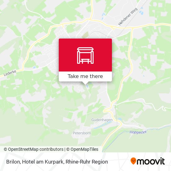Brilon, Hotel am Kurpark map