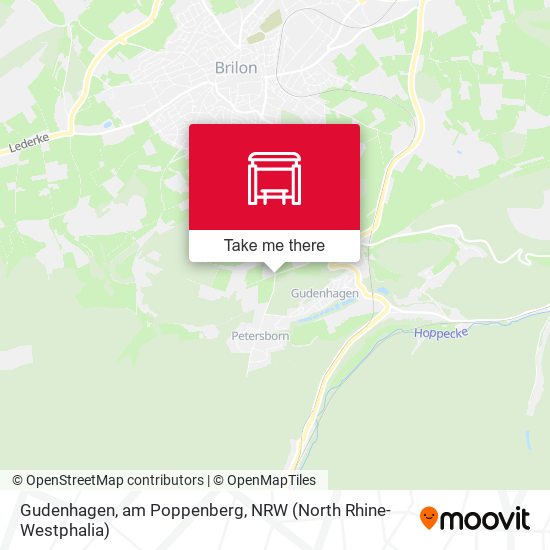 Карта Gudenhagen, am Poppenberg