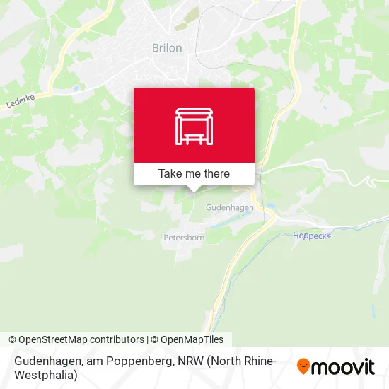 Карта Gudenhagen, am Poppenberg