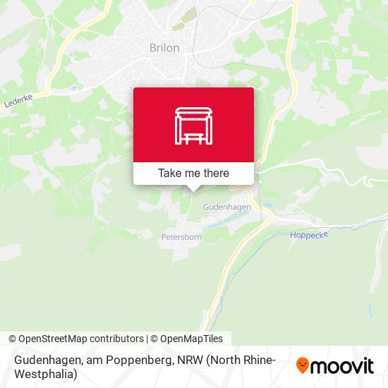 Карта Gudenhagen, am Poppenberg