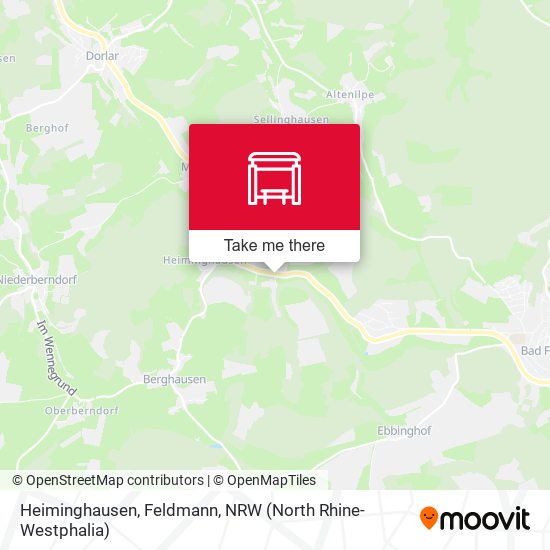 Heiminghausen, Feldmann map