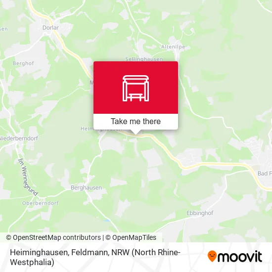 Карта Heiminghausen, Feldmann