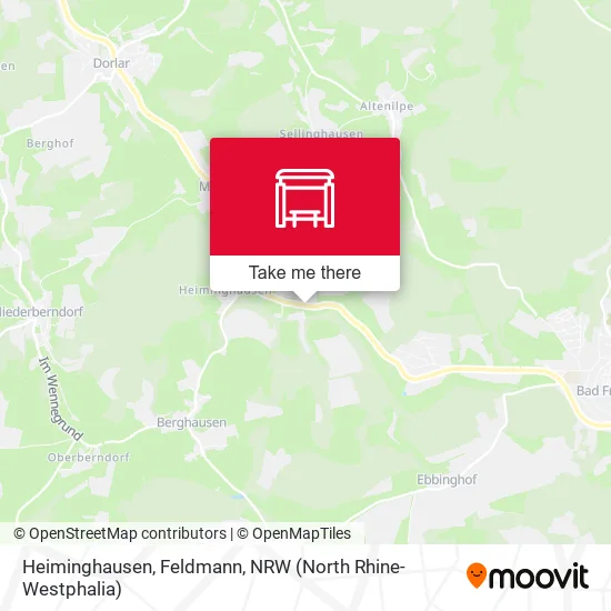 Карта Heiminghausen, Feldmann