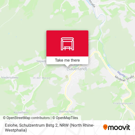 Eslohe, Schulzentrum Bstg 2 map