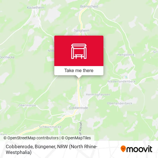 Карта Cobbenrode, Büngener