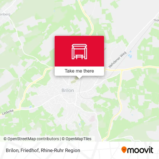 Карта Brilon, Friedhof