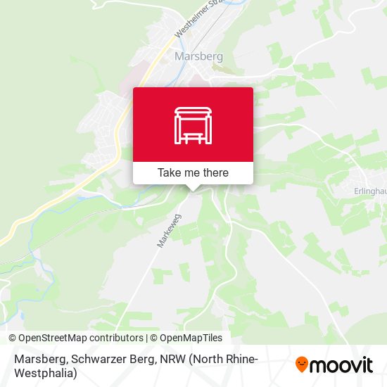 Marsberg, Schwarzer Berg map