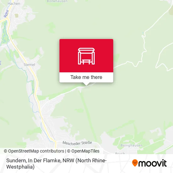 Карта Sundern, In Der Flamke