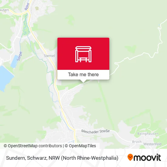 Карта Sundern, Schwarz