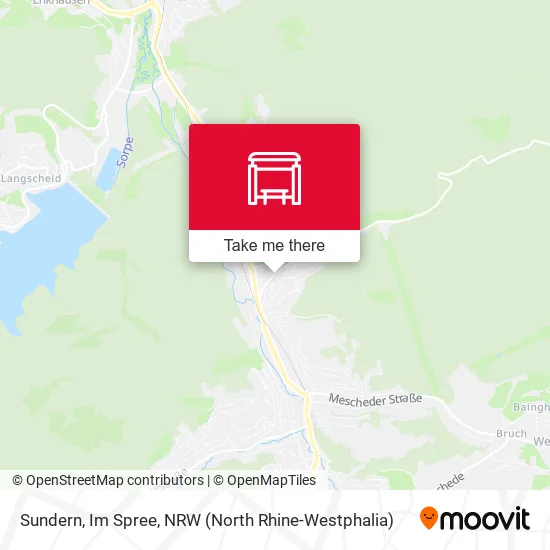 Карта Sundern, Im Spree