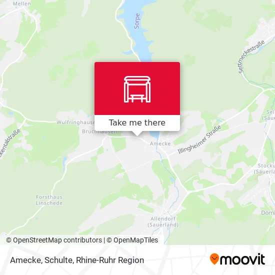 Карта Amecke, Schulte