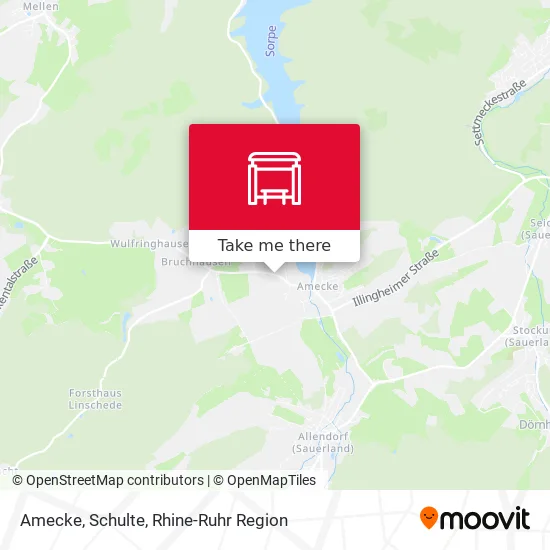 Карта Amecke, Schulte