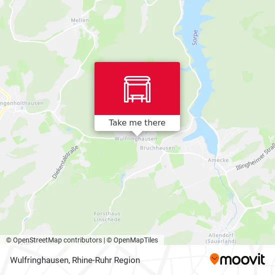 Карта Wulfringhausen