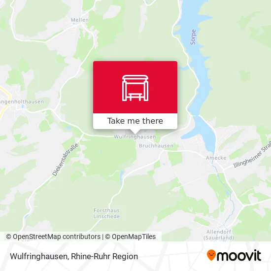 Карта Wulfringhausen