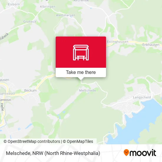 Карта Melschede