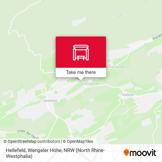 Hellefeld, Wengeler Höhe map