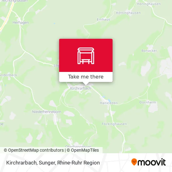 Карта Kirchrarbach, Sunger