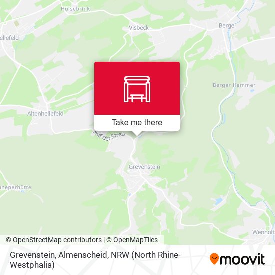 Grevenstein, Almenscheid map