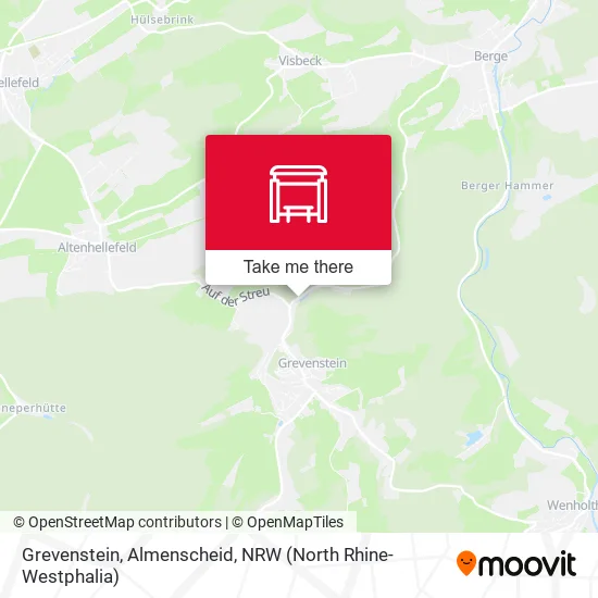 Карта Grevenstein, Almenscheid