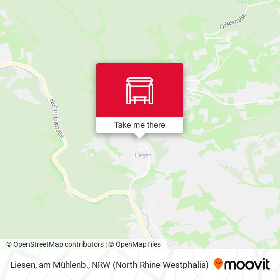Liesen, am Mühlenb. map