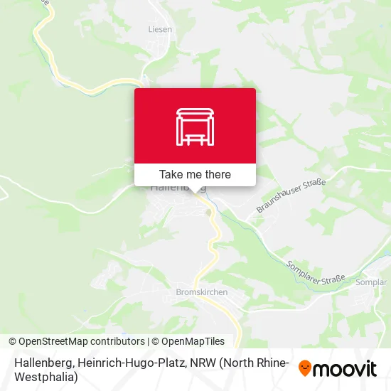 Карта Hallenberg, Heinrich-Hugo-Platz