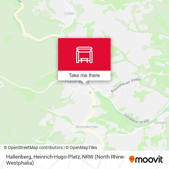 Hallenberg, Heinrich-Hugo-Platz map