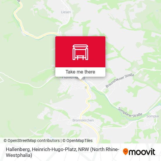 Hallenberg, Heinrich-Hugo-Platz map