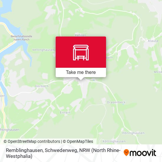 Remblinghausen, Schwedenweg map