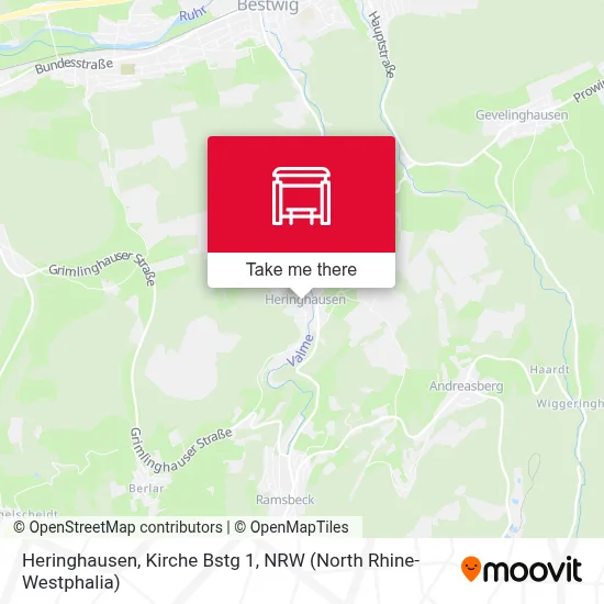 Heringhausen, Kirche Bstg 1 map