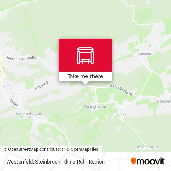 Карта Westenfeld, Steinbruch