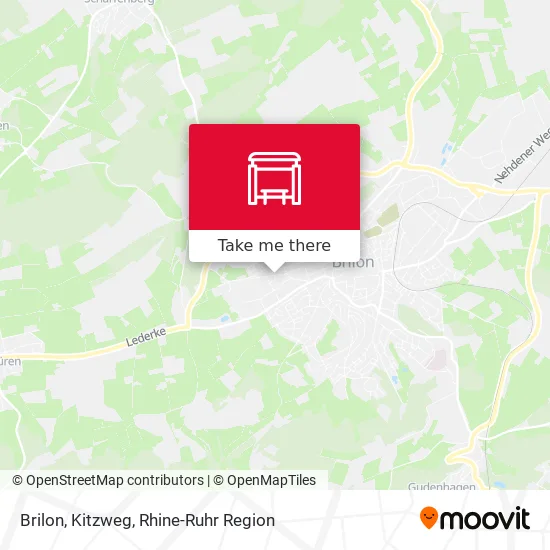 Карта Brilon, Kitzweg