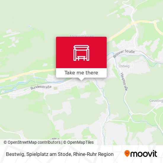 Карта Bestwig, Spielplatz am Stode