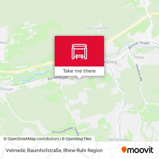 Velmede, Baumhofstraße map