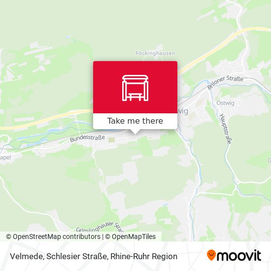 Карта Velmede, Schlesier Straße