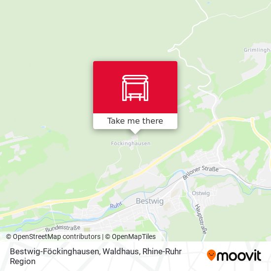 Bestwig-Föckinghausen, Waldhaus map
