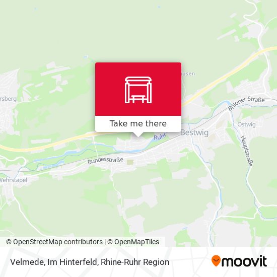 Карта Velmede, Im Hinterfeld