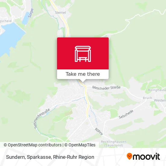 Карта Sundern, Sparkasse
