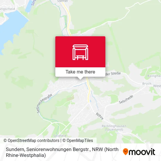 Sundern, Seniorenwohnungen Bergstr. map
