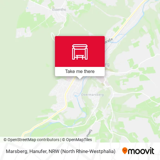 Карта Marsberg, Hanufer