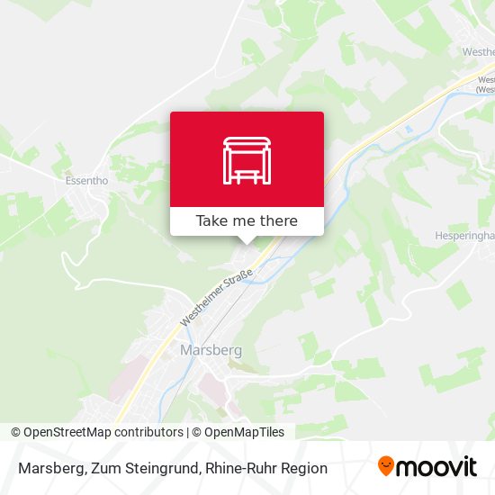 Marsberg, Zum Steingrund map