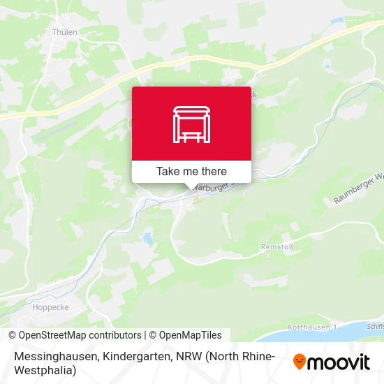 Messinghausen, Kindergarten map