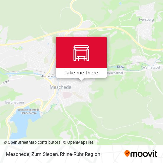 Карта Meschede, Zum Siepen