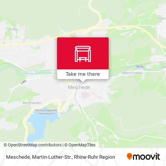 Карта Meschede, Martin-Luther-Str.