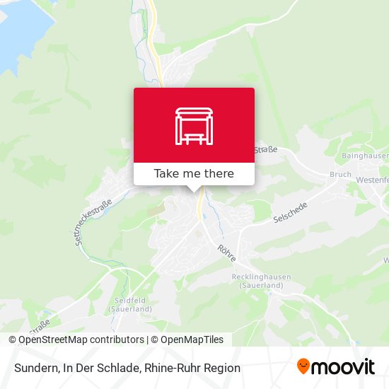 Sundern, In Der Schlade map