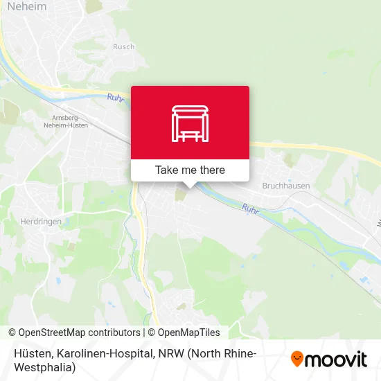 Hüsten, Karolinen-Hospital map